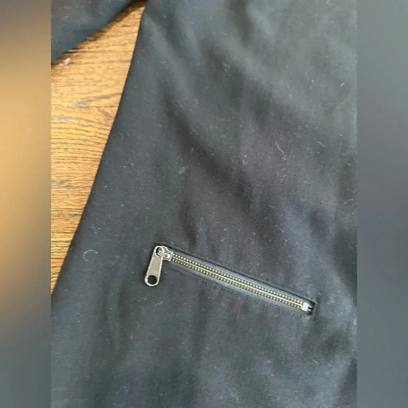 Madewell Black Zipp Pocket Shift Dress Size XS -Bloggers favorite B0855 - Picture 5 of 10